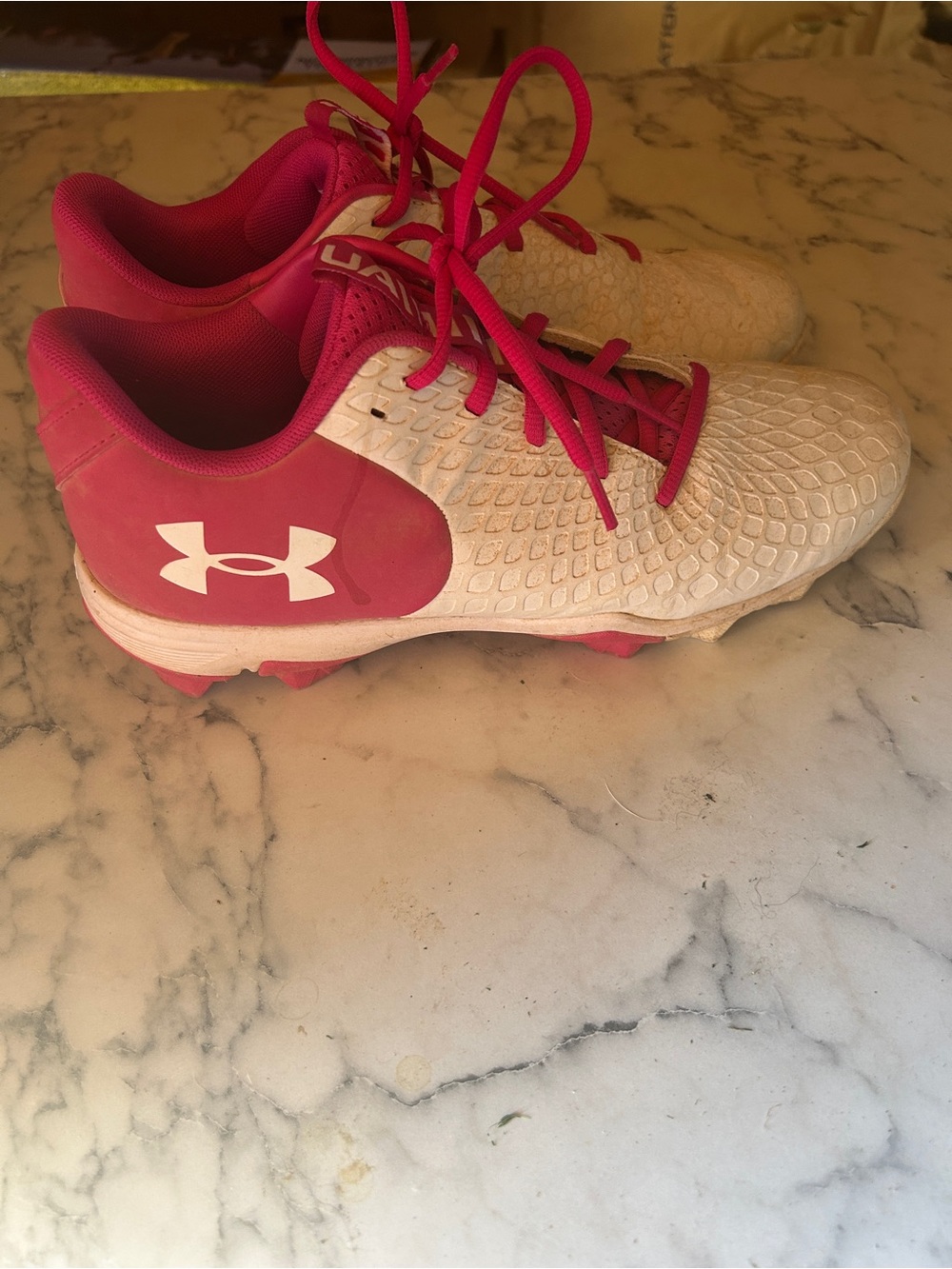 Pink Under Armour Women’s Softball Cleats